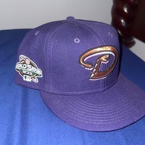 New era diamondbacks fitted hat